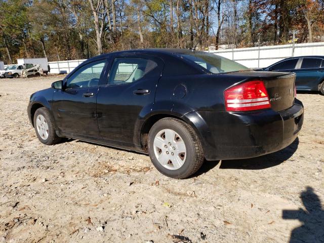 1B3LC46K28N184118 - 2008 DODGE AVENGER SE BLACK photo 2