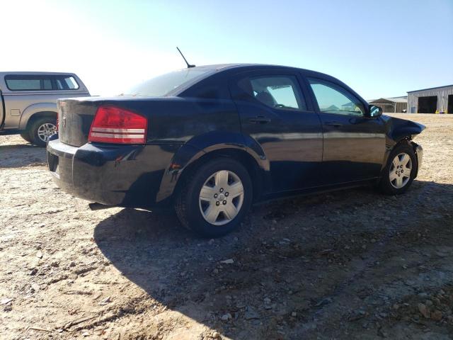 1B3LC46K28N184118 - 2008 DODGE AVENGER SE BLACK photo 3