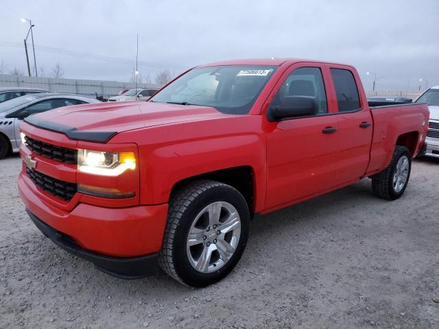 1GCVKPEH7JZ347734 - 2018 CHEVROLET SILVERADO K1500 CUSTOM RED photo 1