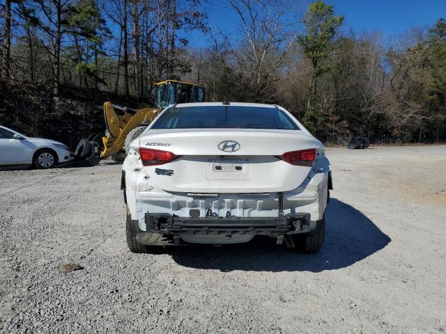 3KPC24A62ME152084 - 2021 HYUNDAI ACCENT SE WHITE photo 6