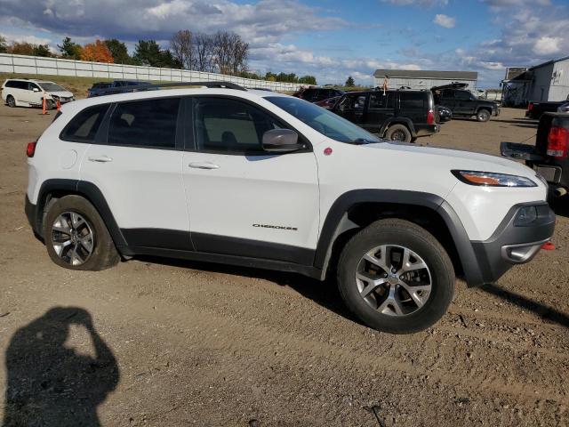 1C4PJMBS3FW780664 - 2015 JEEP CHEROKEE TRAILHAWK WHITE photo 4