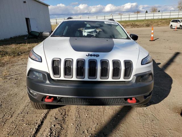 1C4PJMBS3FW780664 - 2015 JEEP CHEROKEE TRAILHAWK WHITE photo 5