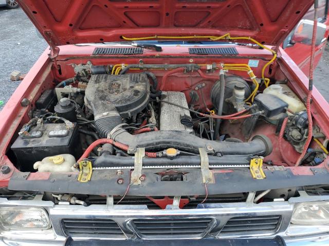 1N6SD16Y3TC352537 - 1996 NISSAN TRUCK KING CAB SE RED photo 11