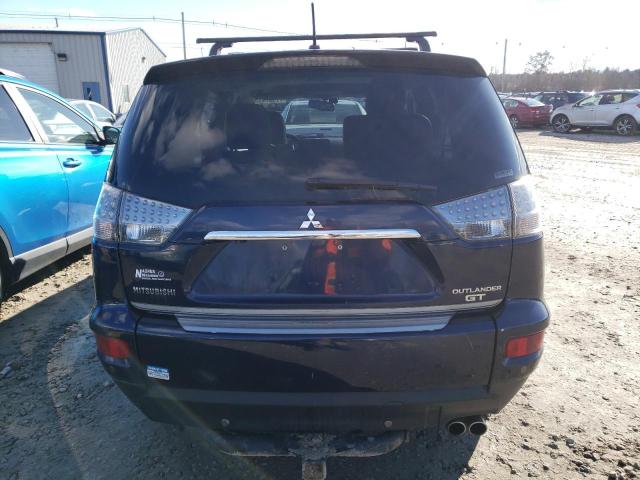 JA4JT5AX6CU009801 - 2012 MITSUBISHI OUTLANDER GT BLUE photo 6