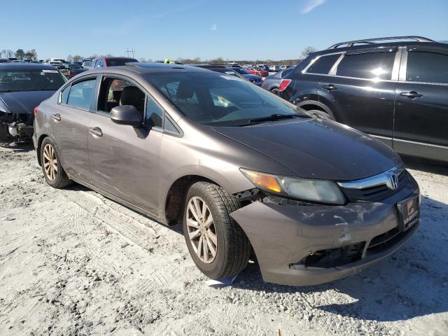 2HGFB2F95CH516765 - 2012 HONDA CIVIC EXL Մոխրագույն լուսանկար 4