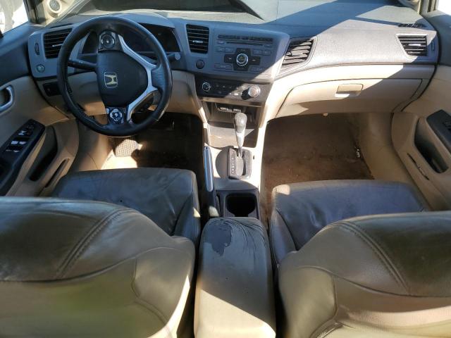 2HGFB2F95CH516765 - 2012 HONDA CIVIC EXL Մոխրագույն լուսանկար 8