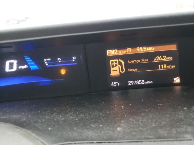 2HGFB2F95CH516765 - 2012 HONDA CIVIC EXL Մոխրագույն լուսանկար 9