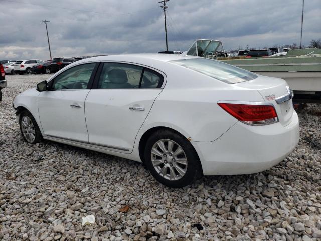 1G4GA5EDXBF290733 - 2011 BUICK LACROSSE CX WHITE photo 2