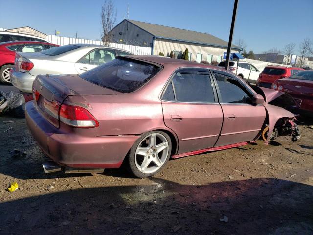 1HGCG56742A103270 - 2002 HONDA ACCORD SE BURGUNDY photo 3