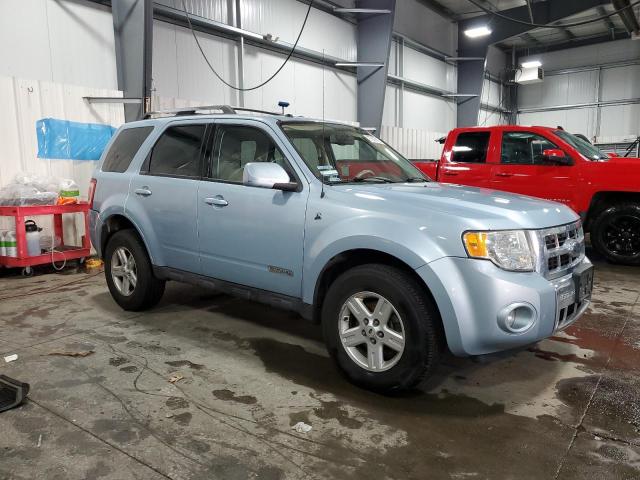 1FMCU49HX8KB42370 - 2008 FORD ESCAPE HEV BLUE photo 4