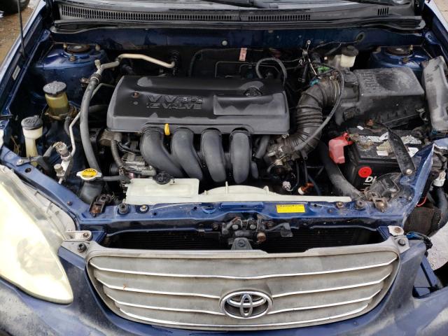 JTDBR32E832011331 - 2003 TOYOTA COROLLA CE BLUE photo 11