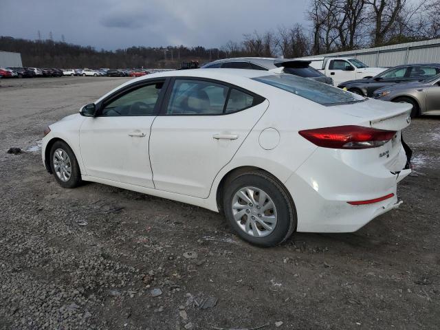 5NPD74LFXHH155318 - 2017 HYUNDAI ELANTRA SE WHITE photo 2