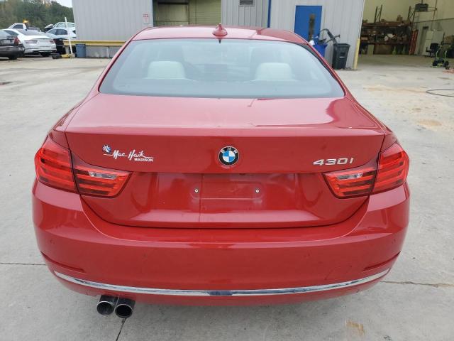 WBA4R7C53HK679864 - 2017 BMW 430I RED photo 6