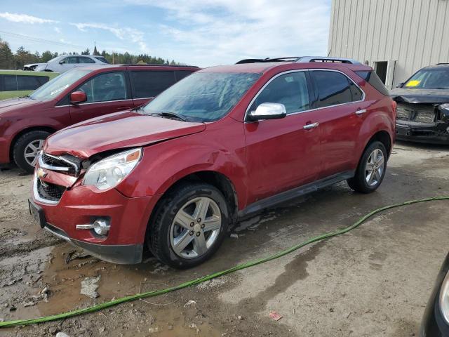 2GNFLHE30E6295710 - 2014 CHEVROLET EQUINOX LTZ RED photo 1