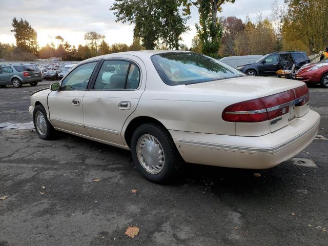 1LNLM97V7VY711383 - 1997 LINCOLN CONTINENTA BEIGE photo 2