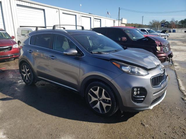 KNDPR3A69H7168859 - 2017 KIA SPORTAGE SX GRAY photo 4