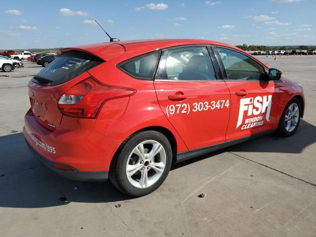 1FADP3K27EL163527 - 2014 FORD FOCUS SE RED photo 3