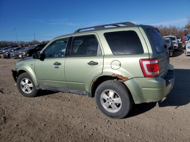 1FMCU03128KA95761 - 2008 FORD ESCAPE XLT GREEN photo 2