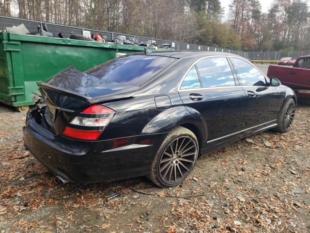 WDDNG71X18A209426 - 2008 MERCEDES-BENZ S 550 BLACK photo 3