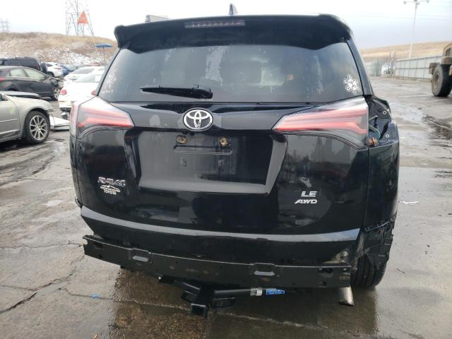 2T3BFREVXHW681369 - 2017 TOYOTA RAV4 LE BLACK photo 6