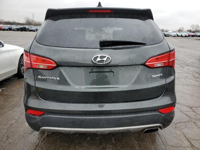 5XYZU3LB9DG035288 - 2013 HYUNDAI SANTA FE S GREEN photo 6