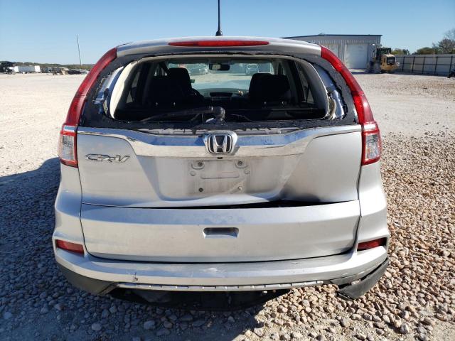 5J6RM3H55GL021622 - 2016 HONDA CR-V EX SILVER photo 6