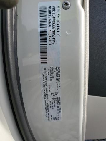 2C4RC3GG9MR564115 - 2021 CHRYSLER PACIFICA LIMITED SILVER photo 13