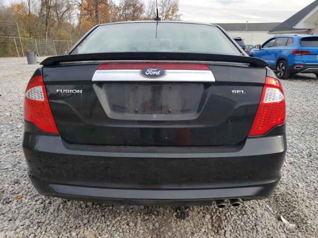 3FAHP0JA2BR200196 - 2011 FORD FUSION SEL BLACK photo 6