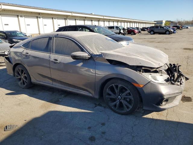 19XFC2F83LE012813 - 2020 HONDA CIVIC SPORT GRAY photo 4