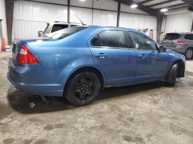 3FAHP0HA0AR225120 - 2010 FORD FUSION SE BLUE photo 3