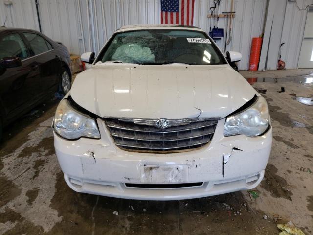 1C3LC55RX8N279968 - 2008 CHRYSLER SEBRING TOURING WHITE photo 5