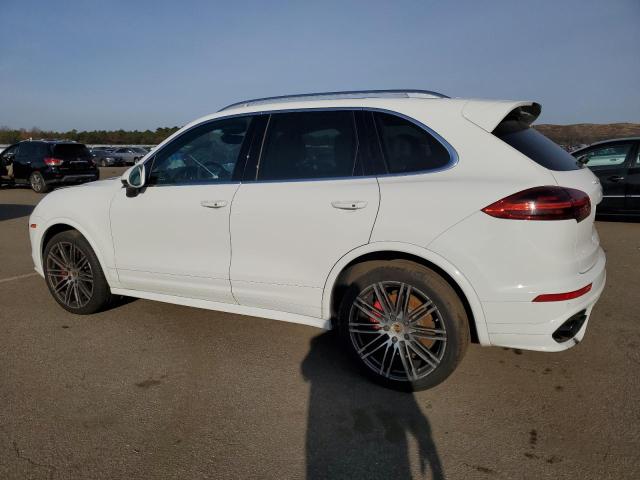 WP1AC2A28HLA92183 - 2017 PORSCHE CAYENNE TURBO WHITE photo 2