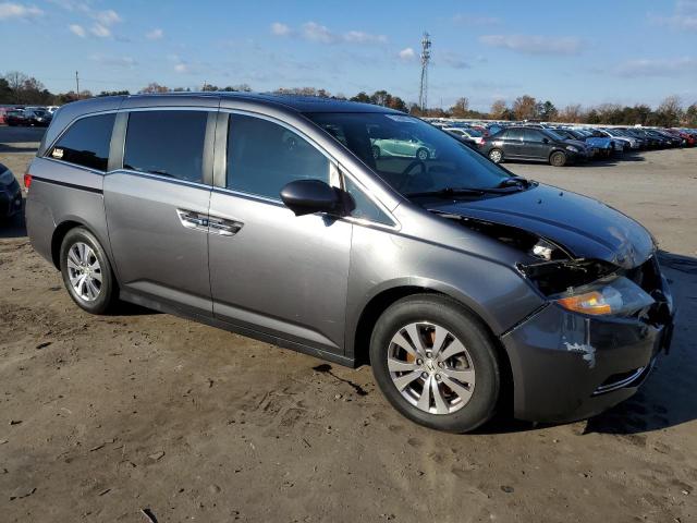 5FNRL5H64EB066323 - 2014 HONDA ODYSSEY EXL GRAY photo 4