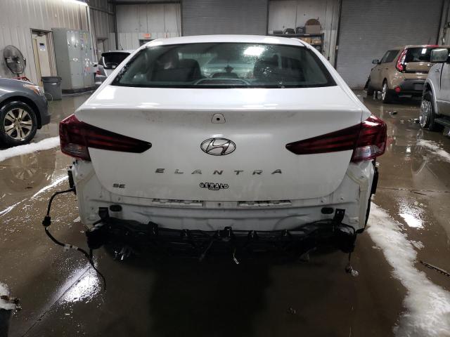 5NPD74LF0KH496427 - 2019 HYUNDAI ELANTRA SE WHITE photo 6