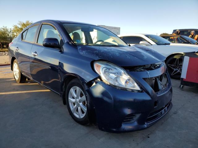 3N1CN7APXDL864391 - 2013 NISSAN VERSA S BLUE photo 4