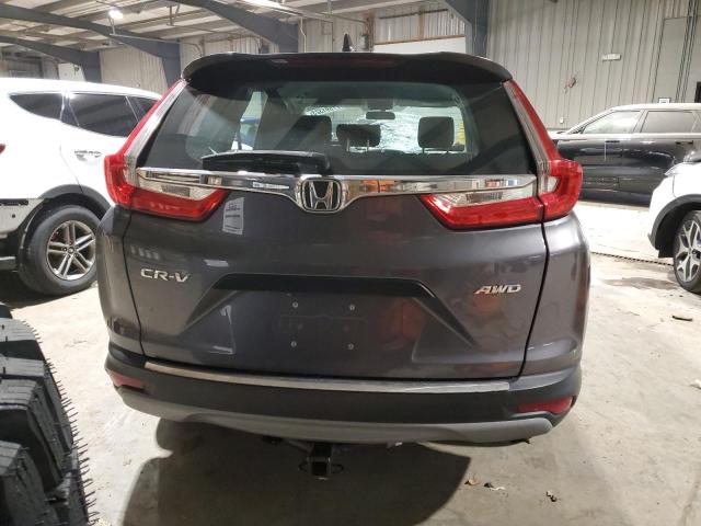 2HKRW6H3XJH213856 - 2018 HONDA CR-V LX GRAY photo 6