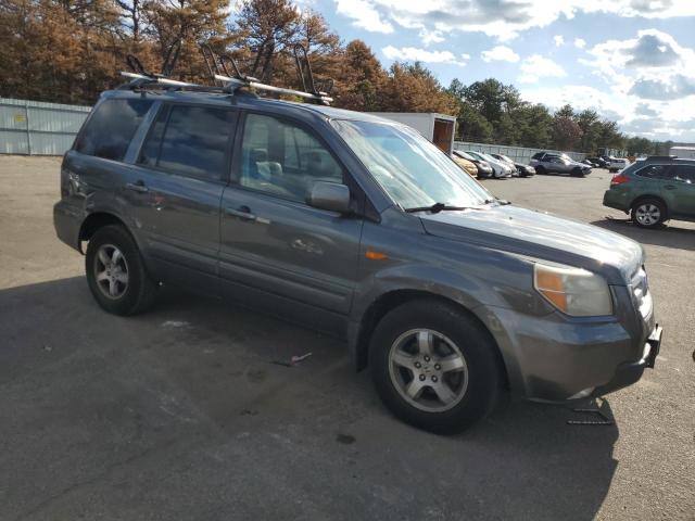 2HKYF18567H510034 - 2007 HONDA PILOT EXL GRAY photo 4