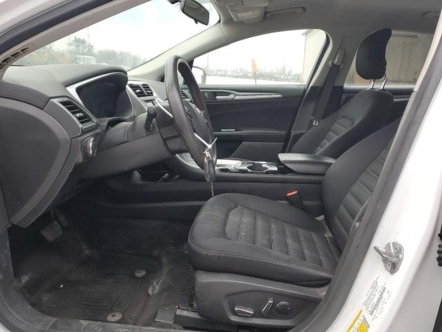 1FA6P0H70F5108871 - 2015 FORD FUSION SE WHITE photo 7