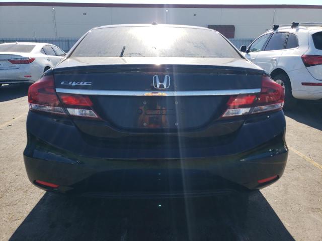 19XFB2F83DE226740 - 2013 HONDA CIVIC EX BLACK photo 6