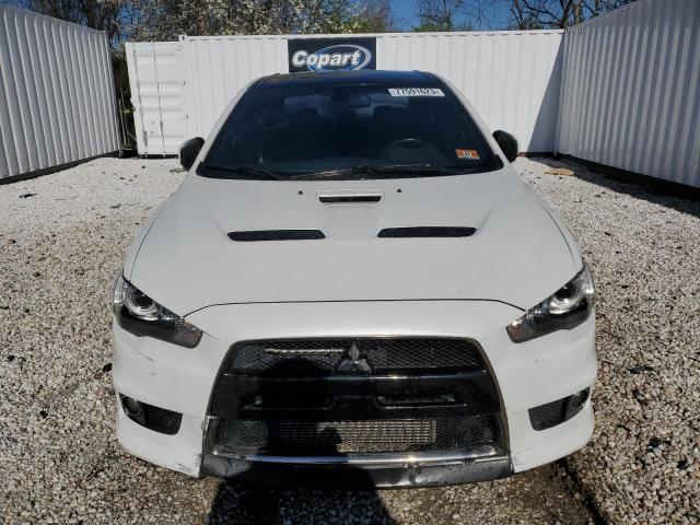 JA32W7FV8FU028275 - 2015 MITSUBISHI LANCER EVOLUTION WHITE photo 5