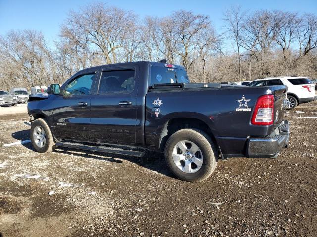 1C6SRFFT1KN624292 - 2019 RAM 1500 BIG HORN/LONE STAR GRAY photo 2