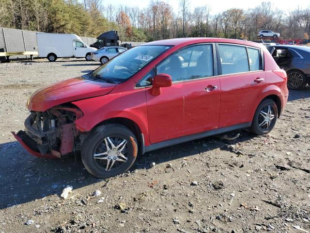 3N1BC13E77L454646 - 2007 NISSAN VERSA S RED photo 1