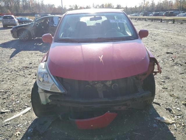 3N1BC13E77L454646 - 2007 NISSAN VERSA S RED photo 11