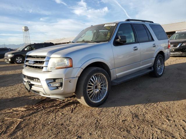 1FMJU1HT1HEA05635 - 2017 FORD EXPEDITION XLT SILVER photo 1