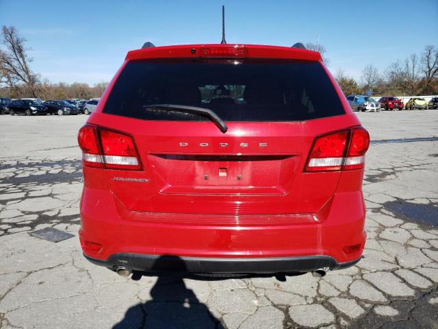 3C4PDCBG8KT870261 - 2019 DODGE JOURNEY SE RED photo 6