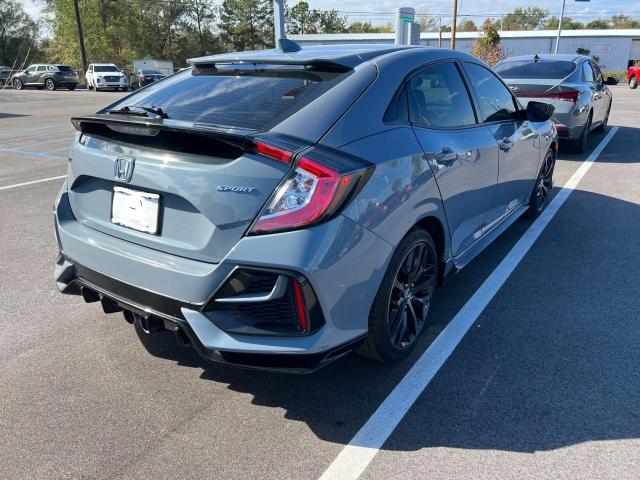 SHHFK7H47MU224022 - 2021 HONDA CIVIC SPORT ნაცრისფერი ფოტო 4