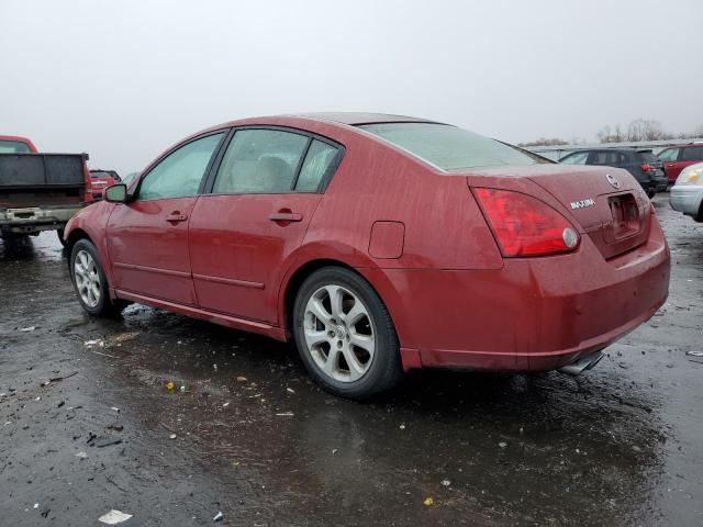 1N4BA41E77C833932 - 2007 NISSAN MAXIMA SE RED photo 2