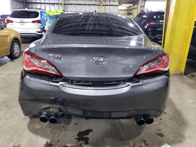 KMHHT6KJ5GU133502 - 2016 HYUNDAI GENESIS CO 3.8L GRAY photo 6