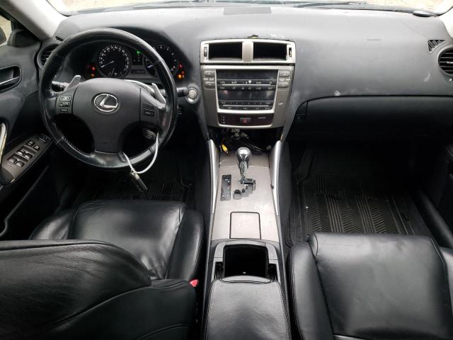 JTHBK262572026288 - 2007 LEXUS IS 250 BLACK photo 8