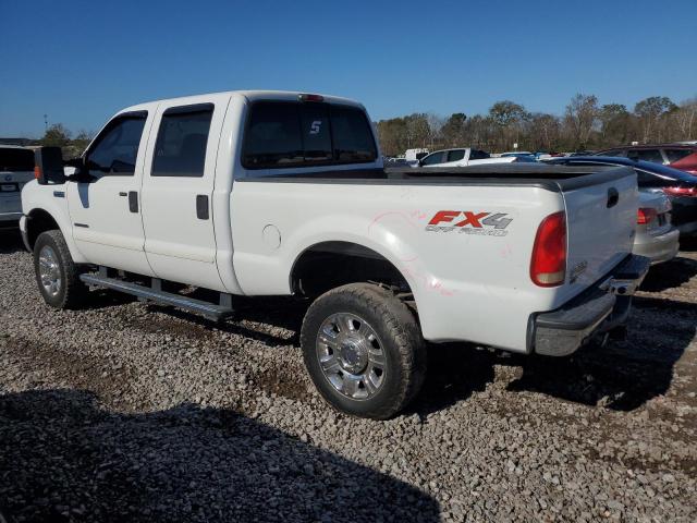 1FTSW21P25EB60096 - 2005 FORD F250 SUPER DUTY WHITE photo 2